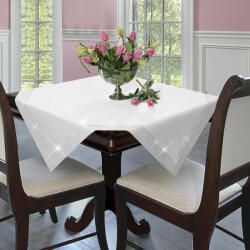 Eurofirany Elegante exkluzív asztali futó Fehér 40x140 cm