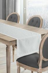 Eurofirany Jada exkluzív asztali futó Fehér 40x140 cm