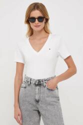 Tommy Hilfiger pamut póló női, fehér - fehér XL - answear - 15 990 Ft