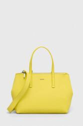 Calvin Klein kézitáska sárga - sárga Univerzális méret - answear - 53 990 Ft