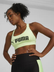 PUMA Női Puma Mid Impact Sport Melltartó XS Zöld