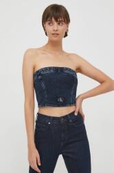 Calvin Klein Jeans farmer top sötétkék - sötétkék XS - answear - 20 990 Ft