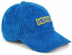 Kenzo kids gyerek pamut baseball sapka nyomott mintás - kék 56 - answear - 25 990 Ft