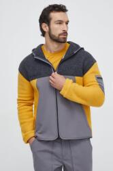 Smartwool sportos pulóver Hudson szürke, mintás, kapucnis - szürke L