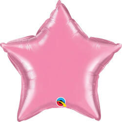 Egyszínű csillag fólia lufi 20" 50cm Rose, rózsaszín csillag (LUFI632676)