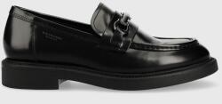 Vagabond Shoemakers bőr mokaszin ALEX W fekete, női, lapos talpú, 5548.004. 20 - fekete Női 41