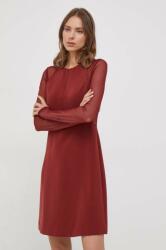 Benetton ruha bordó, mini, egyenes - burgundia XS