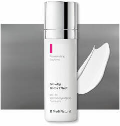 MediNatural GlowUp Botox hatású arckrém és szemkörnyékápoló - peptid fluid krém