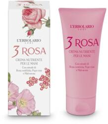 L'Erbolario 3 Roses - Подахранващ крем за ръце 75мл