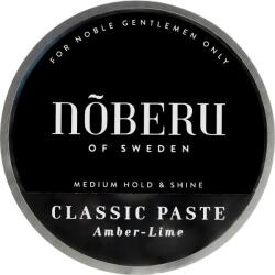 Noberu Of Sweden Pastă de păr cu efect modelator - Noberu of Sweden Classic Paste Amber Lime 250 ml