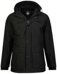 KAM jachetă pentru bărbați KV81 iarna oversize Negru 5XL