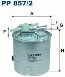 FILTRON filtru combustibil FILTRON PP 857/2 - centralcar