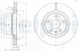DELPHI Disc frana DELPHI BG3997 - piesa-auto