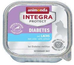 Animonda Integra Protect Diabetes Cat Lazac 100g - nedvestáp túlsúlyos vagy cukorbeteg macskáknak (86688)