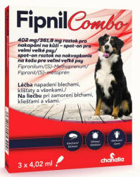 Fipnil Combo Spot On Giant XL Dog 40-60kg 3x4, 02ml - vetpluspatika