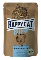 Happy Cat Bio Organic alutasakos eledel - Csirke 12x85g - vetpluspatika