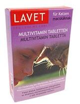 LAVET Multivitamin tabletta macskáknak 50db