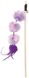 TRIXIE 45698 Playing Rod - játék macskapeca pom-pom labdával macskák részére (40cm) - vetpluspatika