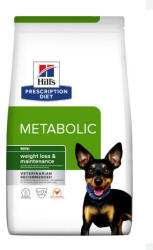 Hill's Canine Metabolic Weight Management Mini gyógytáp 3kg - vetpluspatika