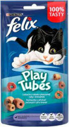 FELIX Play Tubes jutalomfalat sült hal és garnélarák ízesítéssel 50g - vetpluspatika