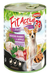  FitActive dog konzerv kacsa-liba 415g - vetpluspatika