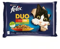 FELIX Fantastic Duo Adultalutasakos házias válogatás - aszpikban macskák részére (4x85g) - vetpluspatika