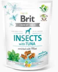 Brit Care Crunchy Cracker Insects with Tuna jutalomfalat kutyák részére 200g