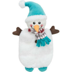 TRIXIE 92570 Xmas Snowman Toy - plüss játék hóember kutyák részére 31cm