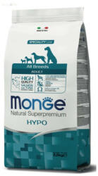 Monge All Breeds Adult Hypoallergenic lazac-tonhal száraztáp kutyának 12kg