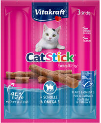 Vitakraft Cat Stick Mini -kiegészítő eledel lepényhallal és omega 3-mal 3x6g - vetpluspatika