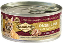 Carnilove Cat konzerv Adult csirke & bárány 12x100g konzerv ( Chicken & Lamb )