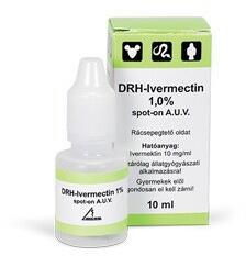  DRH-Ivermectin spot on 10 ml féreghajtó madaraknak - vetpluspatika