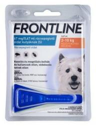 Frontline Spot-On S méret 2-10kg kutya részére - vetpluspatika