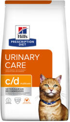 Hill's Feline c/d Multicare Urinary Care gyógytáp 8kg - vetpluspatika