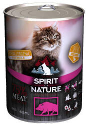 Spirit of Nature Cat vaddisznóhúsos konzerv 415g - vetpluspatika