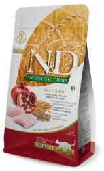 N&D Ancestral Grain Adult chicken, spelt, oat & pomegranate (csirke, tönköly, zab & gránátalma) száraz macskaeledel 1, 5kg - vetpluspatika