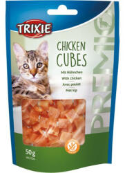TRIXIE 42706 Premio Chicken Cubes - jutalomfalat (csirke) macskák részére (50g) - vetpluspatika
