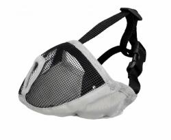 TRIXIE 17625 szájkosár Rövid Orrú kutyáknak Nylon S 23cm Szürke - vetpluspatika