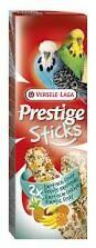 Versele-Laga Prestige Sticks Budgies Exotic Fruit 2x30g rudak hullámos papagájoknak (422309)