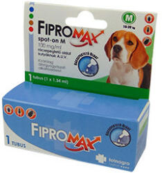 FIPROMAX Spot on oldat kutyáknak M méret 1 ampulla - vetpluspatika