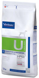 Virbac HPM Dog Urology Dissolution & Prevention U1 gyógytáp 3kg - vetpluspatika