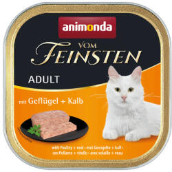 Animonda Vom Feinsten Adult baromfi, borjú 32x100g (83437)