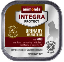 Animonda Integra Protect Urinary Harnsteine Marha 100g - nedvestáp húgykövesség kezelésére (86613) - vetpluspatika