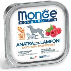 Monge MONOPROTEIN 100% kacsa és málna pástétom 150g