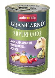 Animonda Adult Superfoods bárány, amaránt, áfonya, lazacolaj 6x400g (82437)