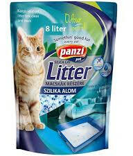 Panzi cat Silica szilikonos macskaalom 8liter - vetpluspatika