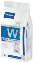Virbac HPM Dog Weight Loss & Control W2 gyógytáp 3kg