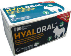 Hyaloral Small & Medium tabletta kis-és közepes testű kutyáknak 90db - vetpluspatika
