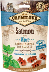 CarniLove Cat Crunchy Snack Salmon & Mint (lazac-menta) 50g