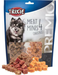 TRIXIE 31852 PREMIO 4 Meat Minis - jutalomfalat (csirke, kacsa, marha, bárány) 4x100g